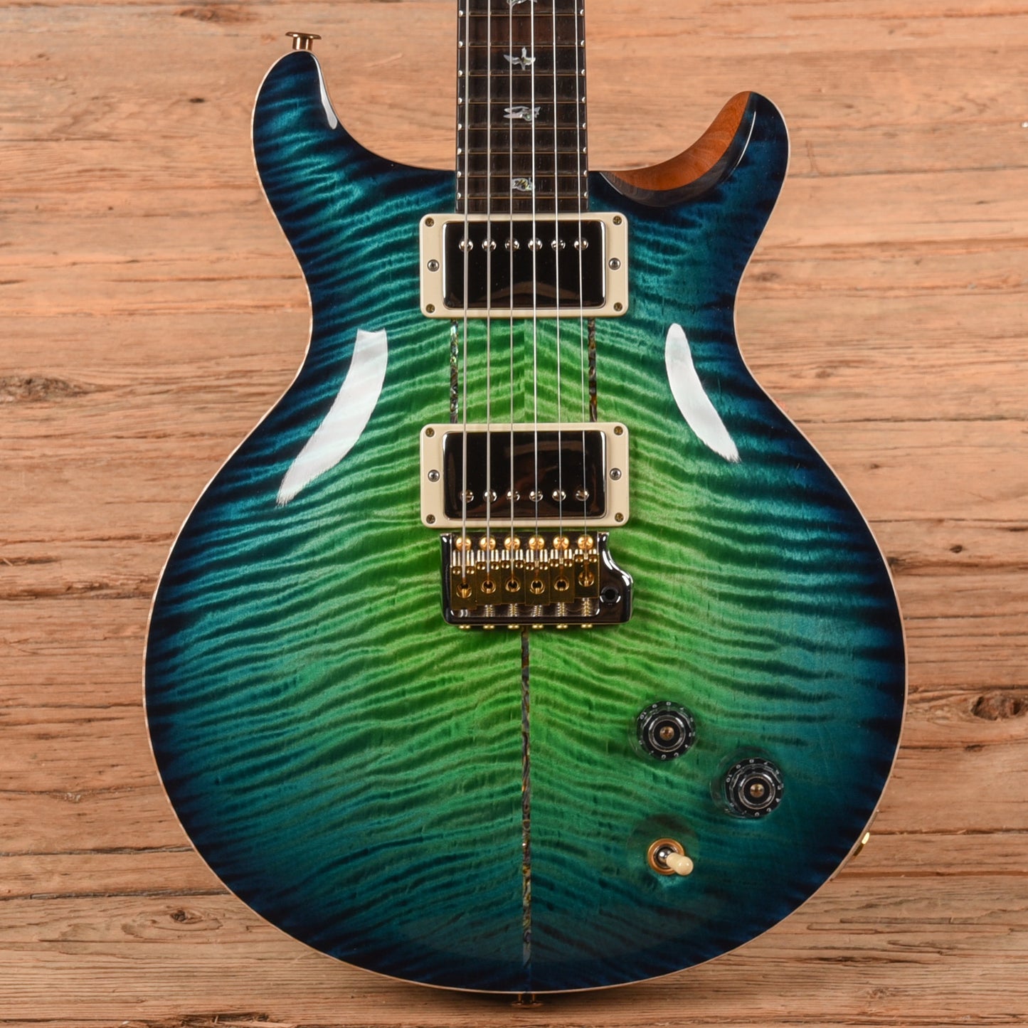 PRS Private Stock #10456 Santana II Laguna Glow Smoked Burst 2023 Electric Guitars / Solid Body