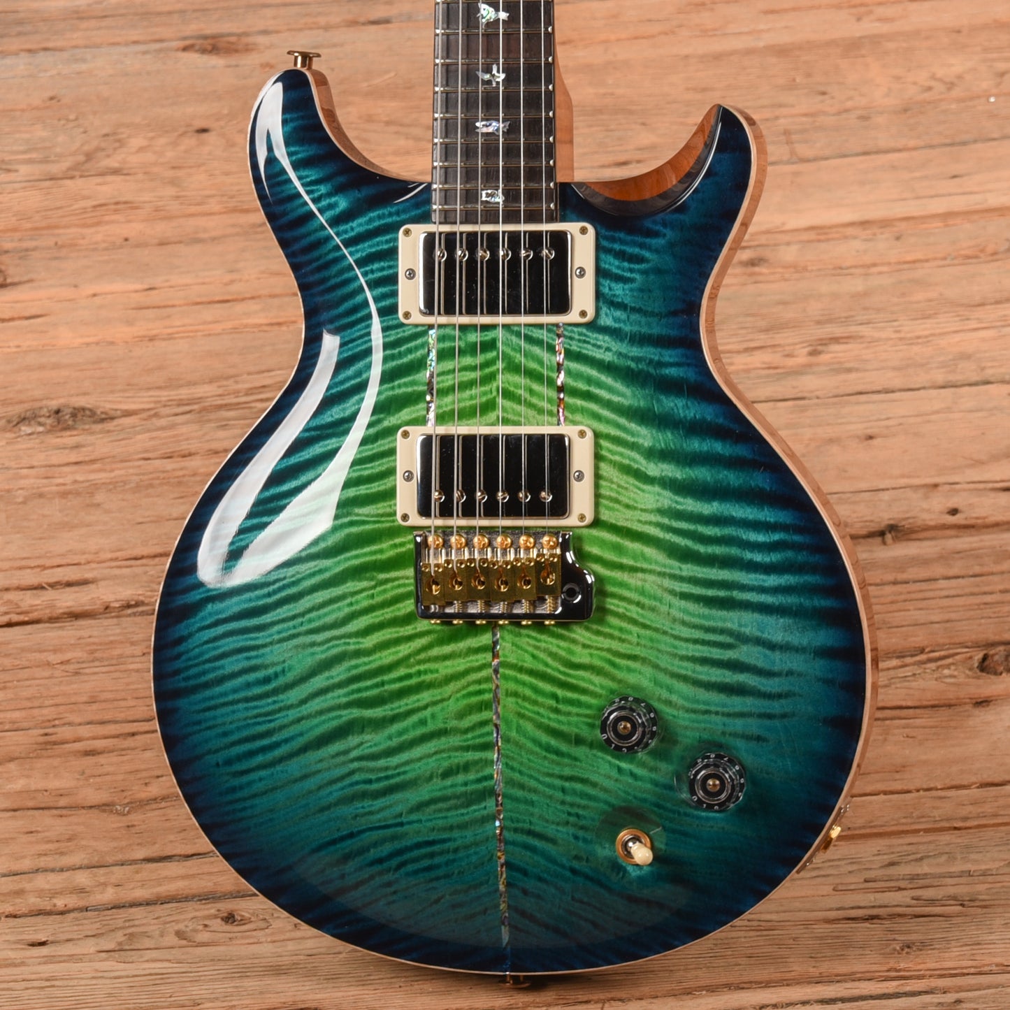 PRS Private Stock #10456 Santana II Laguna Glow Smoked Burst 2023 Electric Guitars / Solid Body
