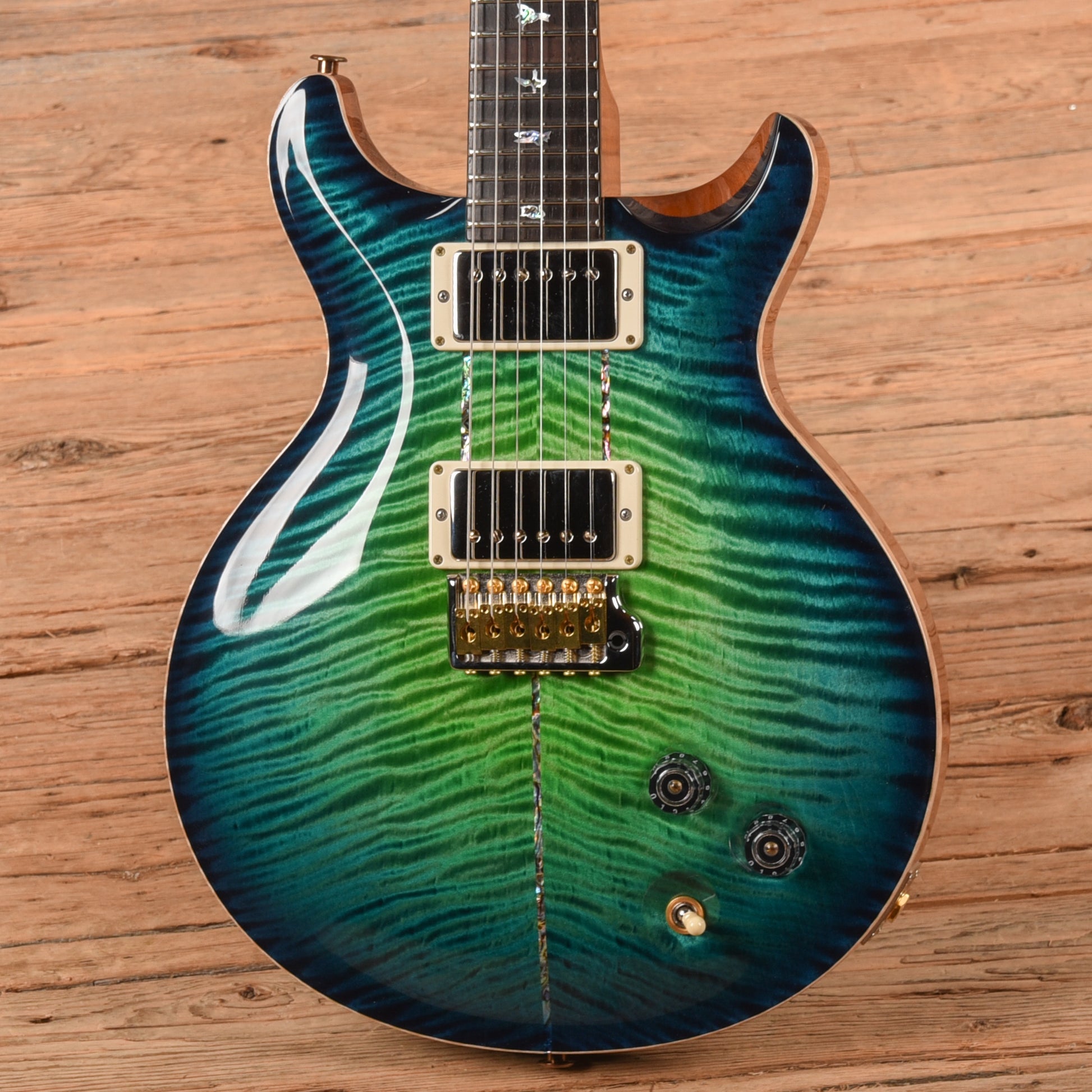 PRS Private Stock #10456 Santana II Laguna Glow Smoked Burst 2023 Electric Guitars / Solid Body