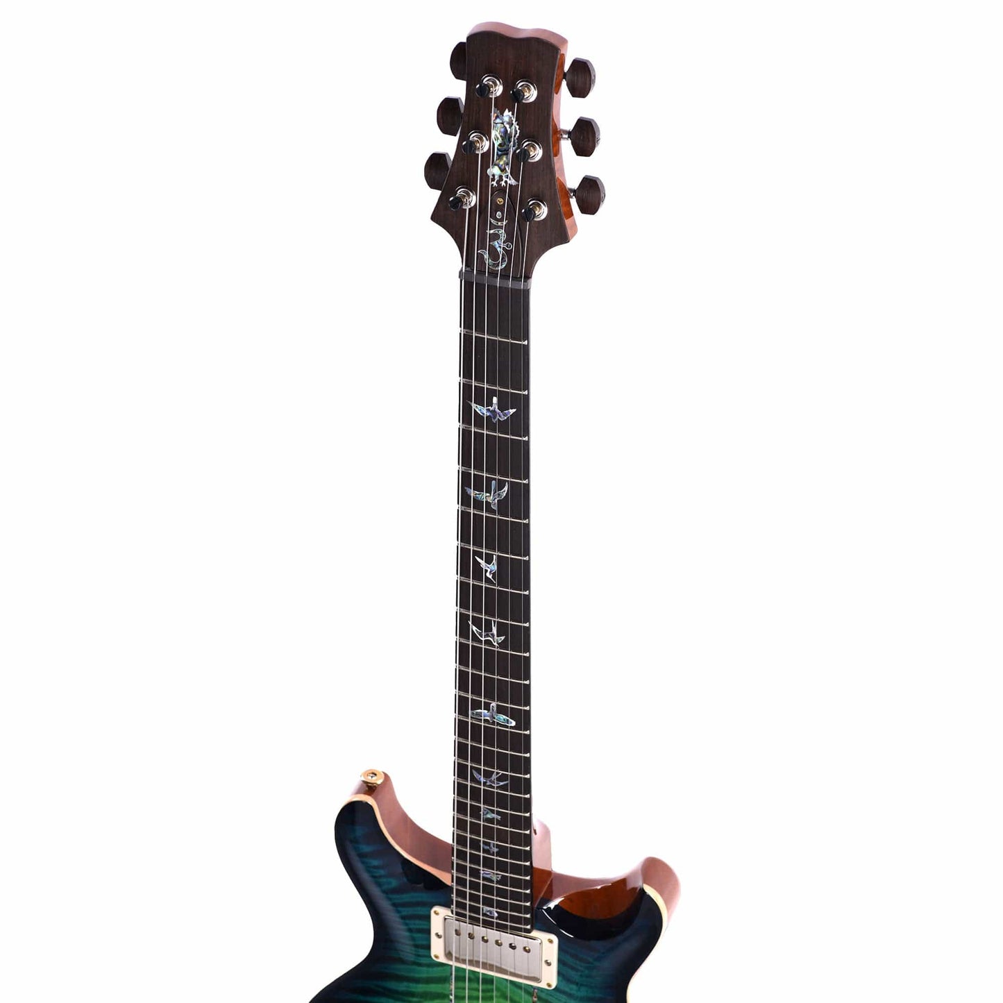 PRS Private Stock #10456 Santana II Laguna Glow Smoked Burst Curly Maple w/Figured Mahogany Neck & Brazilian Rosewood Fingerboard Electric Guitars / Solid Body