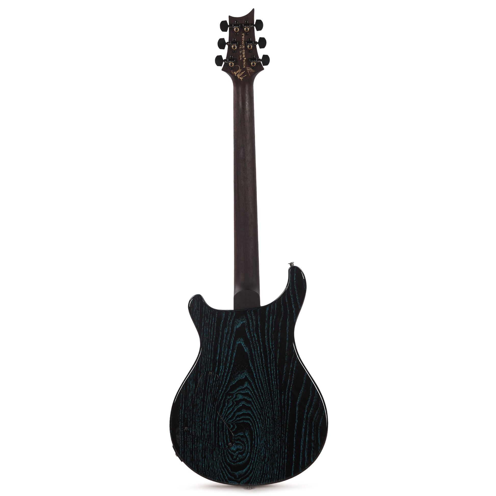 PRS Private Stock #11754 Custom 24 Stoptail Curly Maple/Swamp Ash Sub Zero Glow w/Rosewood Bats in Flight Inlay Electric Guitars / Solid Body