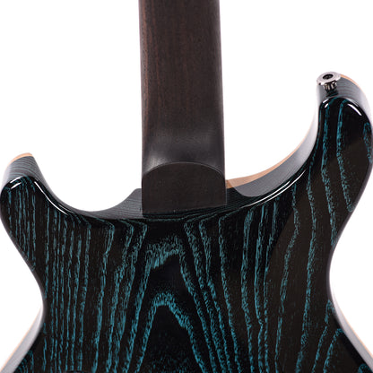 PRS Private Stock #11754 Custom 24 Stoptail Curly Maple/Swamp Ash Sub Zero Glow w/Rosewood Bats in Flight Inlay Electric Guitars / Solid Body
