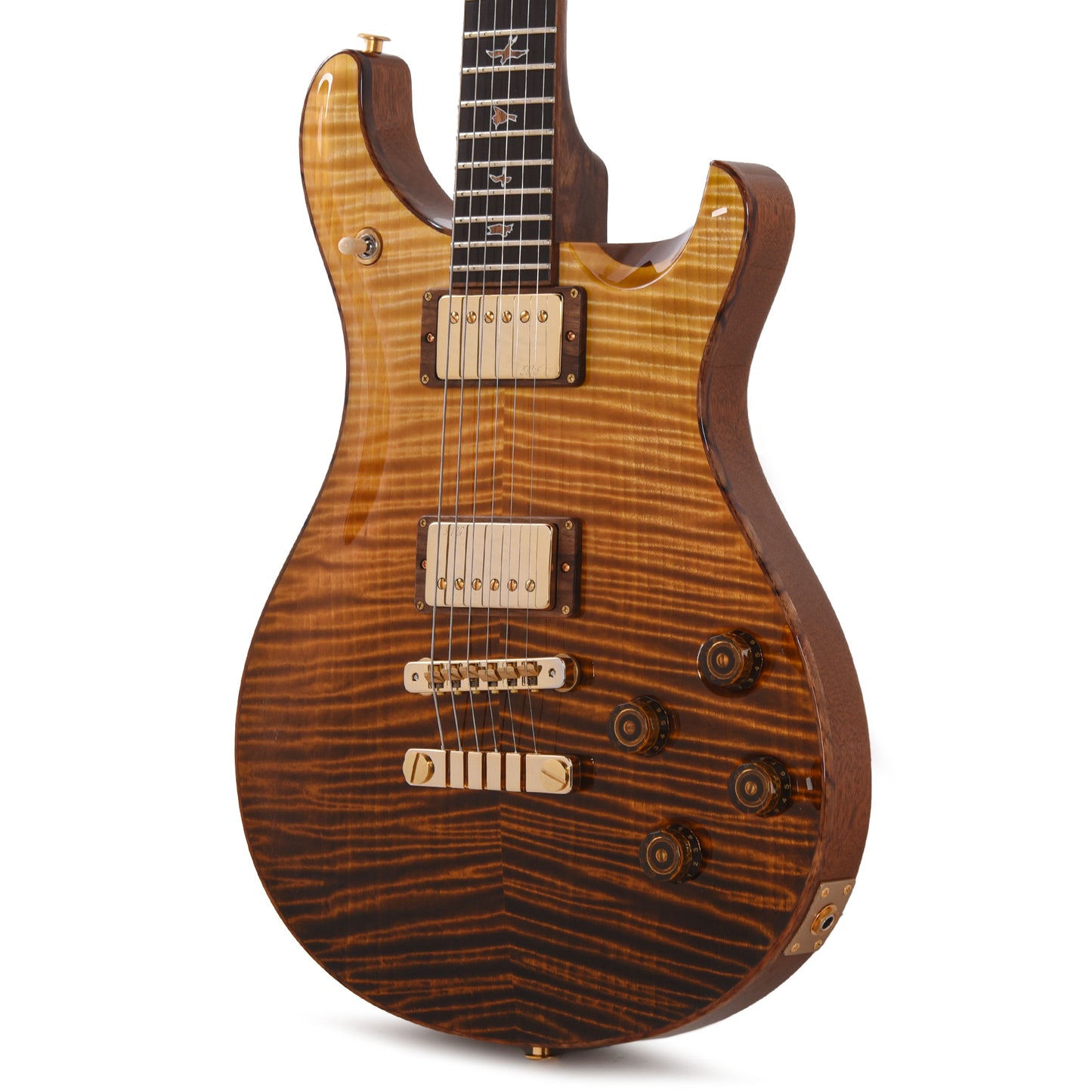 PRS Private Stock #11755 McCarty 594 Curly Maple/African Mahogany Sandstorm w/Hormigo Neck, Binding, Inlays, Rings, & Backplate Electric Guitars / Solid Body