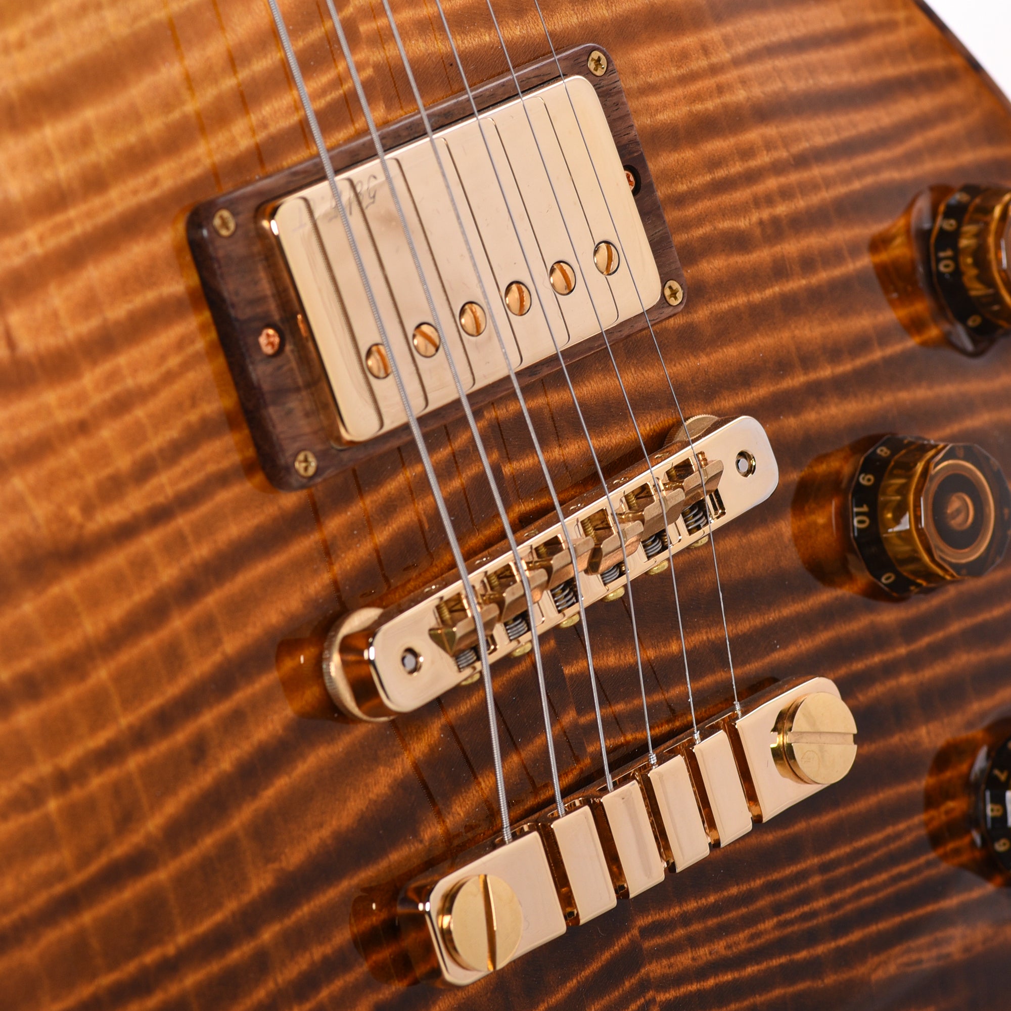 PRS Private Stock #11755 McCarty 594 Curly Maple/African Mahogany Sandstorm w/Hormigo Neck, Binding, Inlays, Rings, & Backplate Electric Guitars / Solid Body