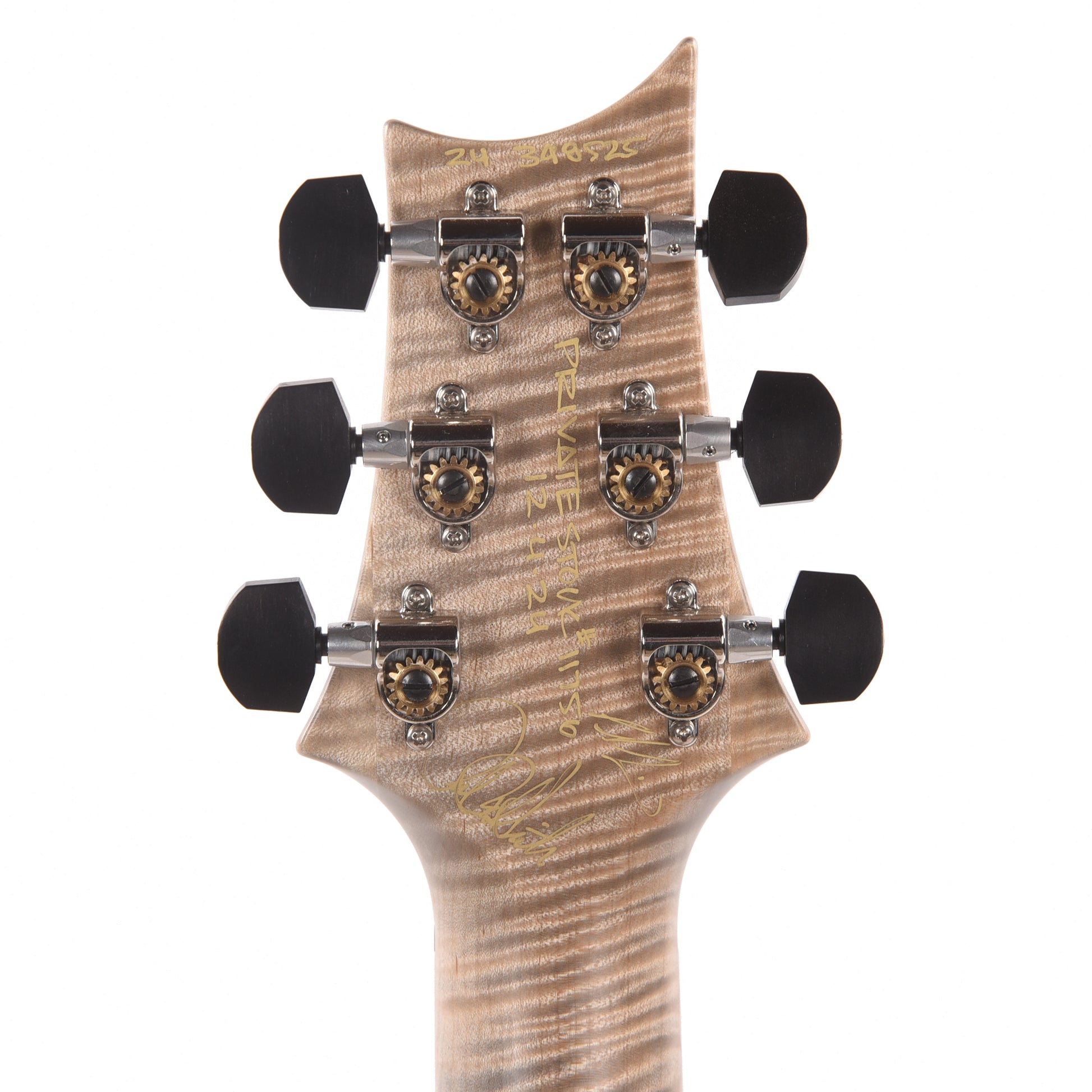 PRS Private Stock #11756 Custom 24 Stoptail Maple Burl/African Mahogany Frost Bite Glow w/Stained Curly Maple Neck & Reverse Birds of a Feather Inlay Electric Guitars / Solid Body