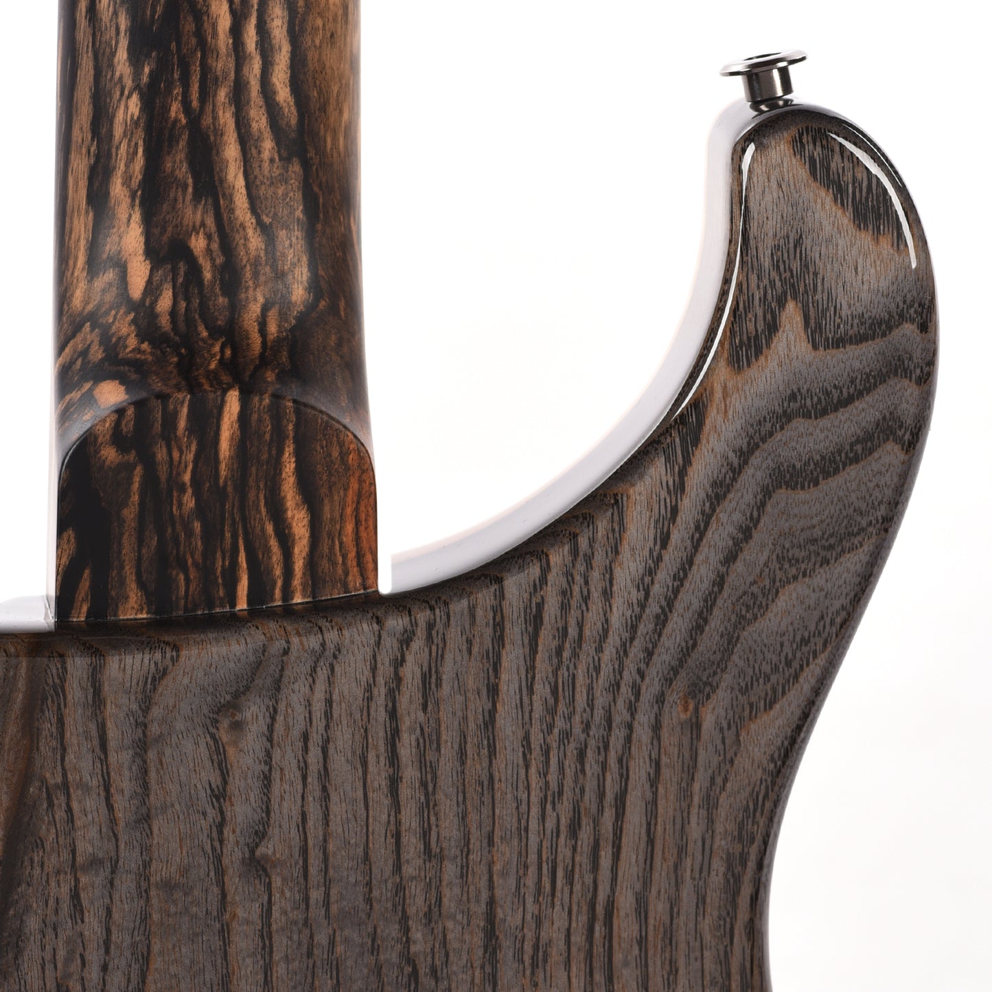 PRS Private Stock #11757 Custom 24 Stoptail Curly Maple/Swamp Ash Purple Glow w/Pale Moon Ebony Neck & Bats in Flight Inlay Electric Guitars / Solid Body