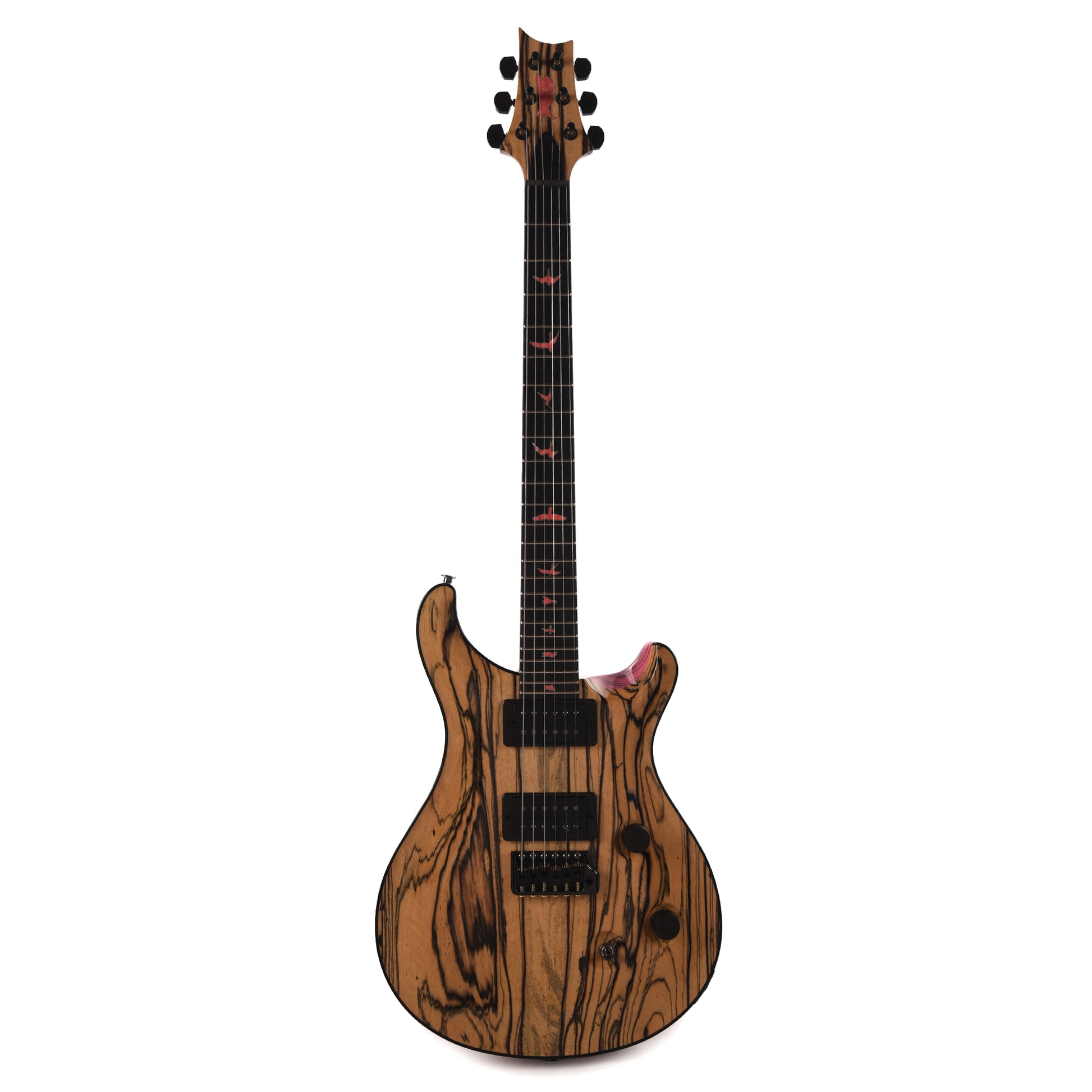 PRS Private Stock #11758 Custom 24 Pale Moon Ebony/Swamp Ash Natural w/Pale Moon Ebony Neck & Ebony Binding Electric Guitars / Solid Body