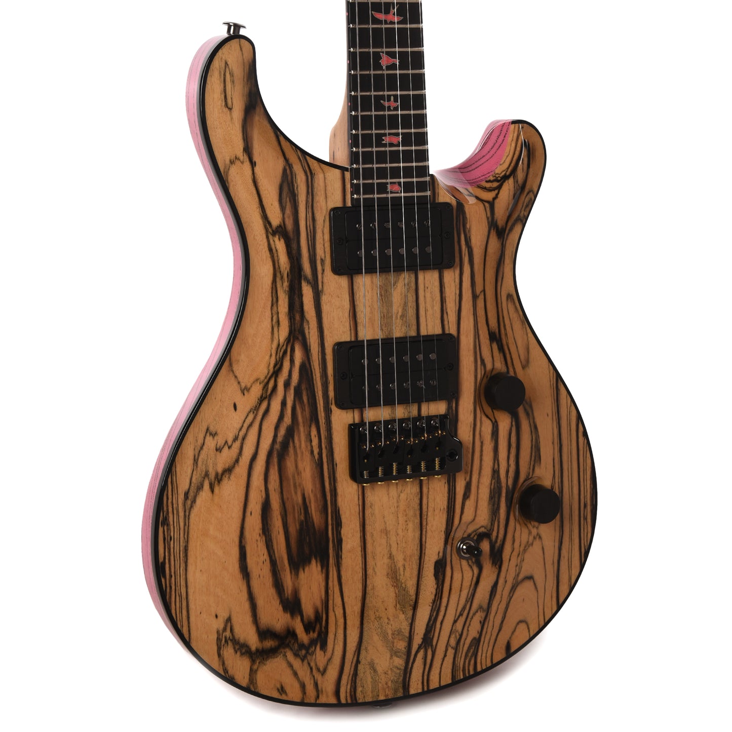 PRS Private Stock #11758 Custom 24 Pale Moon Ebony/Swamp Ash Natural w/Pale Moon Ebony Neck & Ebony Binding Electric Guitars / Solid Body