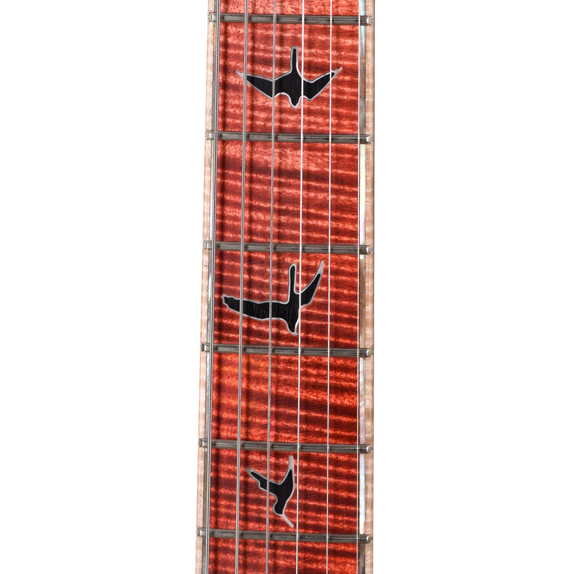 PRS Private Stock #11760 Custom 24 Spalted Maple/Black Limba Fire Red Fade w/Stained Curly Maple Fingerboard Electric Guitars / Solid Body