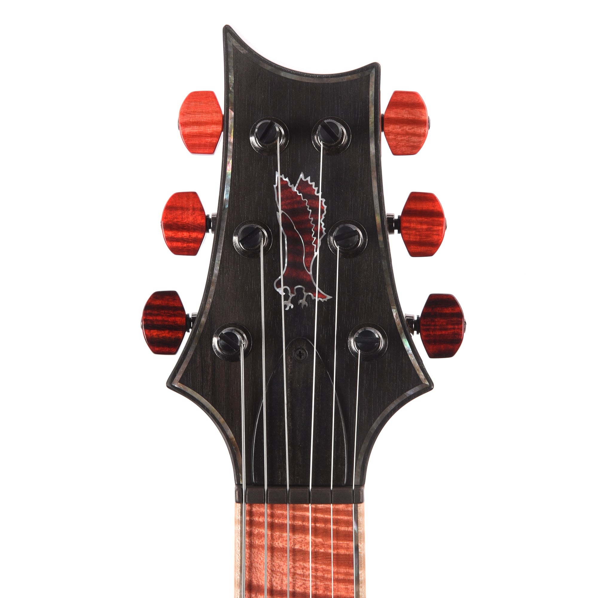 PRS Private Stock #11760 Custom 24 Spalted Maple/Black Limba Fire Red Fade w/Stained Curly Maple Fingerboard Electric Guitars / Solid Body