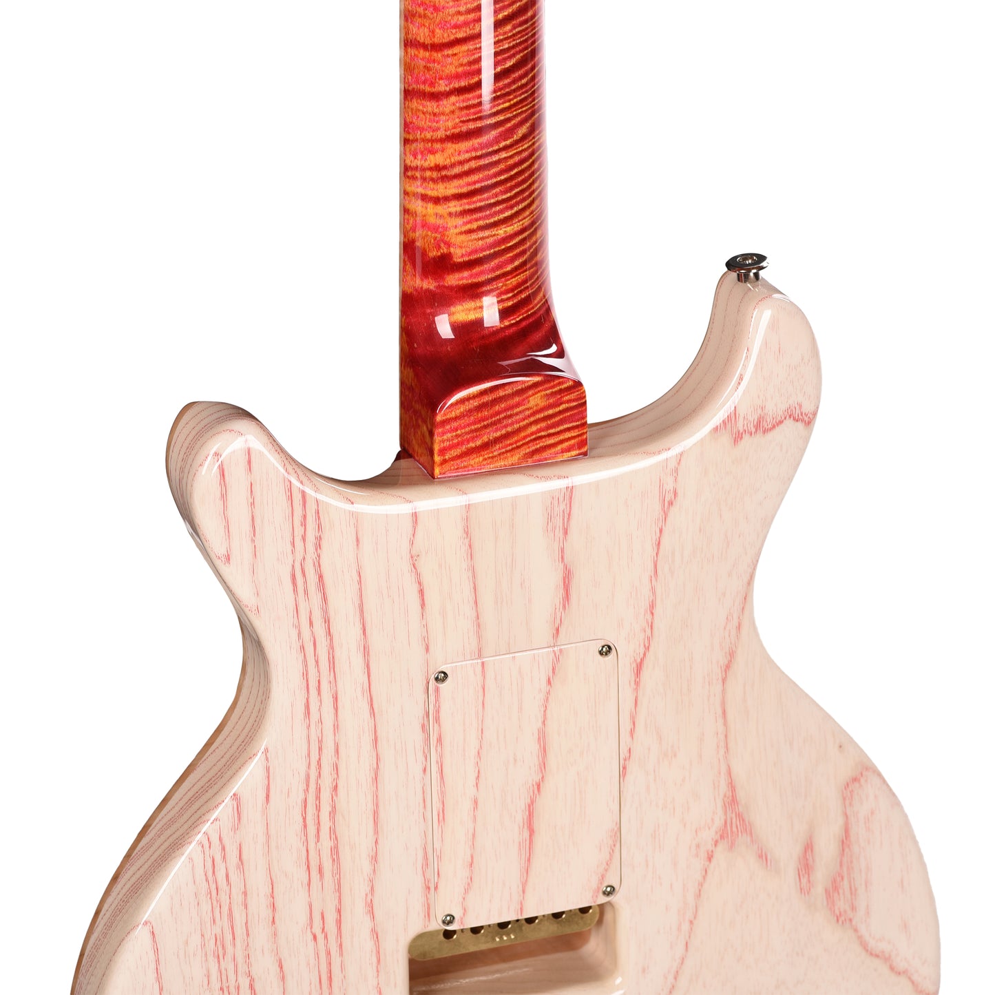 PRS Private Stock #11763 Santana Curly Maple/Swamp Ash Raspberry Lemon w/Stained Curly Maple Neck & Fingerboard Electric Guitars / Solid Body