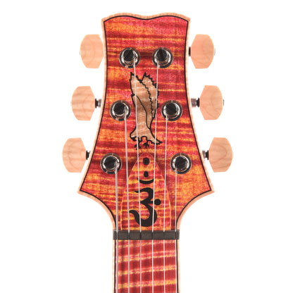 PRS Private Stock #11763 Santana Curly Maple/Swamp Ash Raspberry Lemon w/Stained Curly Maple Neck & Fingerboard Electric Guitars / Solid Body