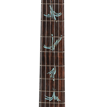 PRS Private Stock #11766 Paul's Guitar Curly Maple/Figured South American Mahogany Turquoise Glow w/Brazilian Rosewood Neck & Semi-Hollow Body/No F-Hole Electric Guitars / Solid Body