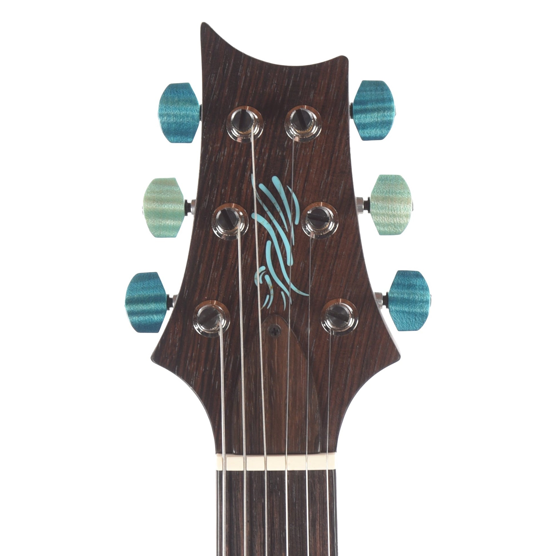 PRS Private Stock #11766 Paul's Guitar Curly Maple/Figured South American Mahogany Turquoise Glow w/Brazilian Rosewood Neck & Semi-Hollow Body/No F-Hole Electric Guitars / Solid Body