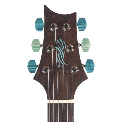 PRS Private Stock #11766 Paul's Guitar Curly Maple/Figured South American Mahogany Turquoise Glow w/Brazilian Rosewood Neck & Semi-Hollow Body/No F-Hole Electric Guitars / Solid Body
