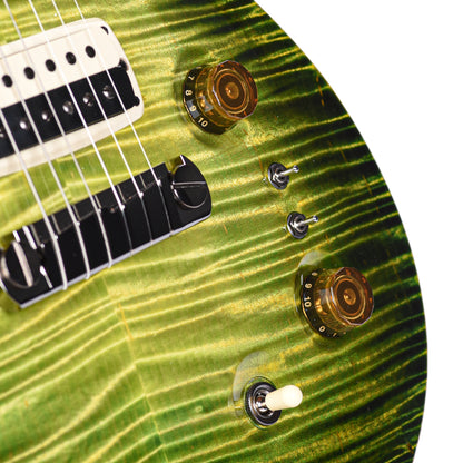 PRS Private Stock #11767 Paul's Guitar Curly Maple/African Mahogany Rainforest Glow w/Stained Neck/Fingerboard & Birds of a Feather Inlay Electric Guitars / Solid Body