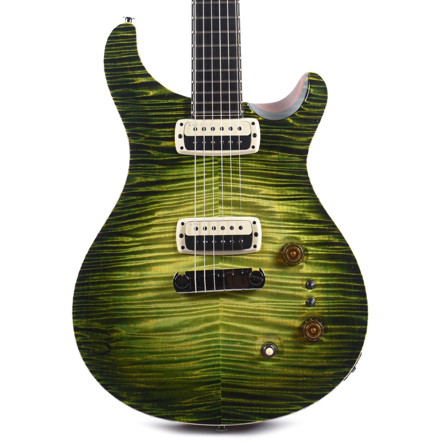 PRS Private Stock #11767 Paul's Guitar Curly Maple/African Mahogany Rainforest Glow w/Stained Neck/Fingerboard & Birds of a Feather Inlay Electric Guitars / Solid Body