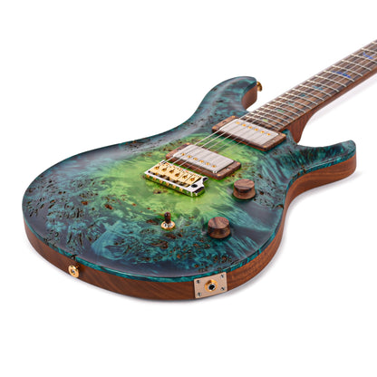 PRS Private Stock #11768 Custom 24 Poplar Burl/African Mahogany Laguna Glow w/Flamed Mahogany Neck & Hormigo Fingerboard Electric Guitars / Solid Body