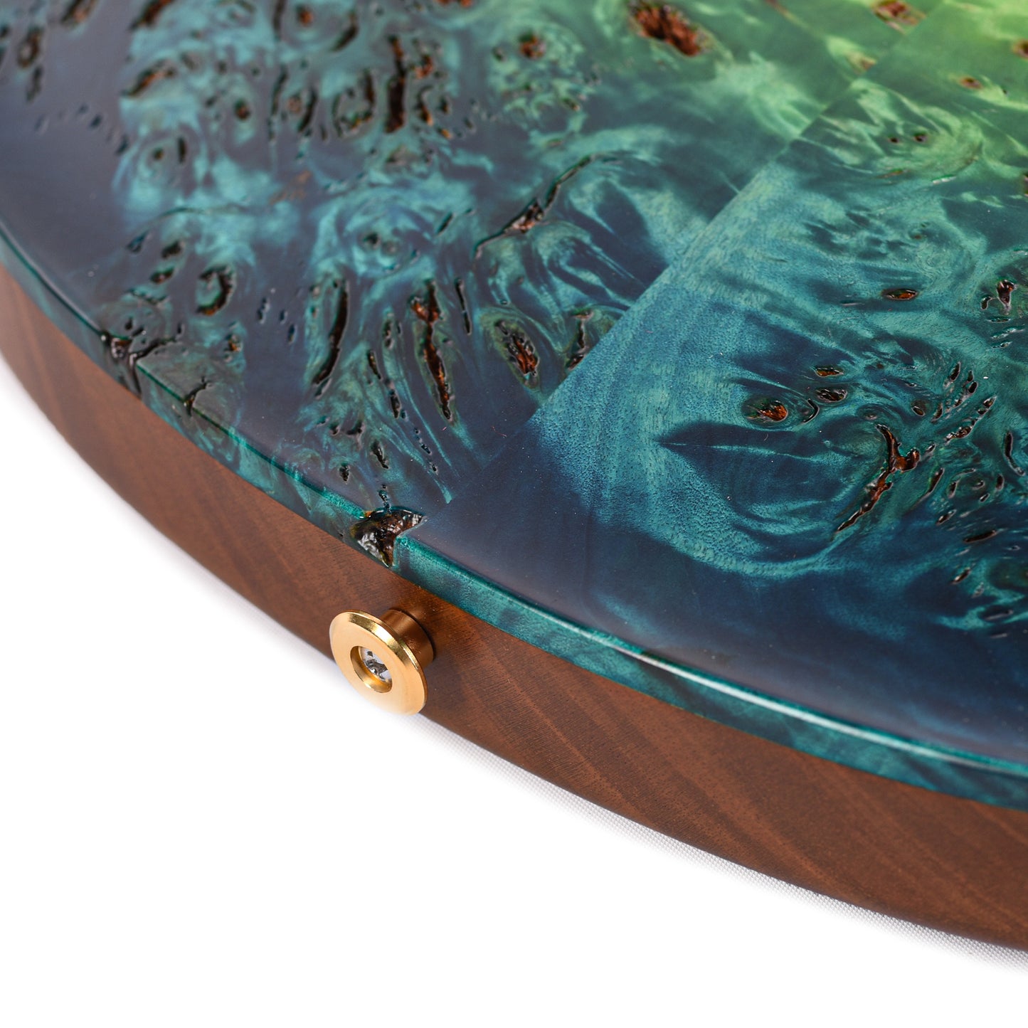 PRS Private Stock #11768 Custom 24 Poplar Burl/African Mahogany Laguna Glow w/Flamed Mahogany Neck & Hormigo Fingerboard Electric Guitars / Solid Body