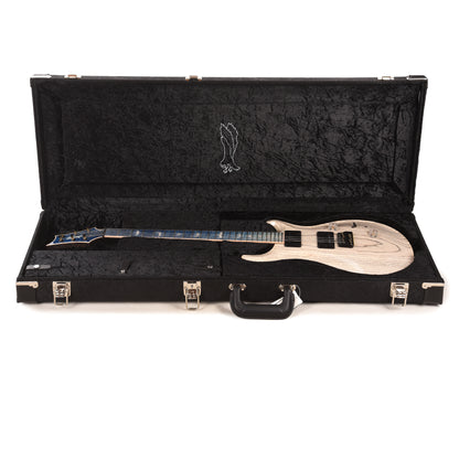 PRS Private Stock #12218 Custom 24 Swamp Ash White Wash w/Macassar Ebony Neck & Matching Iceberg Fade Fretboard Electric Guitars / Solid Body