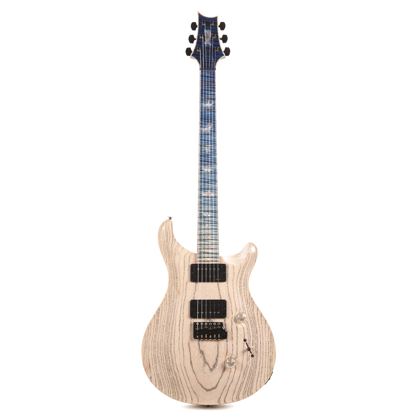 PRS Private Stock #12218 Custom 24 Swamp Ash White Wash w/Macassar Ebony Neck & Matching Iceberg Fade Fretboard Electric Guitars / Solid Body