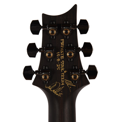 PRS Private Stock #12224 Modern Eagle V Curly Maple/Swamp Ash Blood Red Glow w/Black Wash Back & Bats in Flight Inlay Electric Guitars / Solid Body