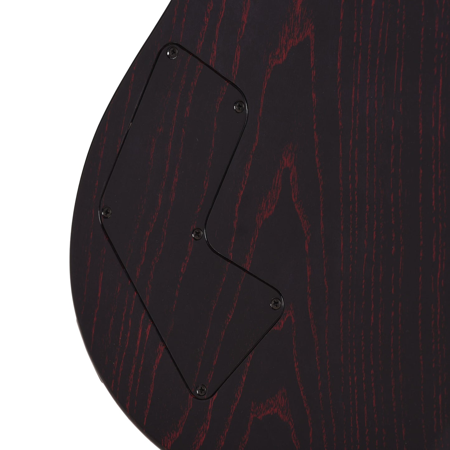 PRS Private Stock #12224 Modern Eagle V Curly Maple/Swamp Ash Blood Red Glow w/Black Wash Back & Bats in Flight Inlay Electric Guitars / Solid Body
