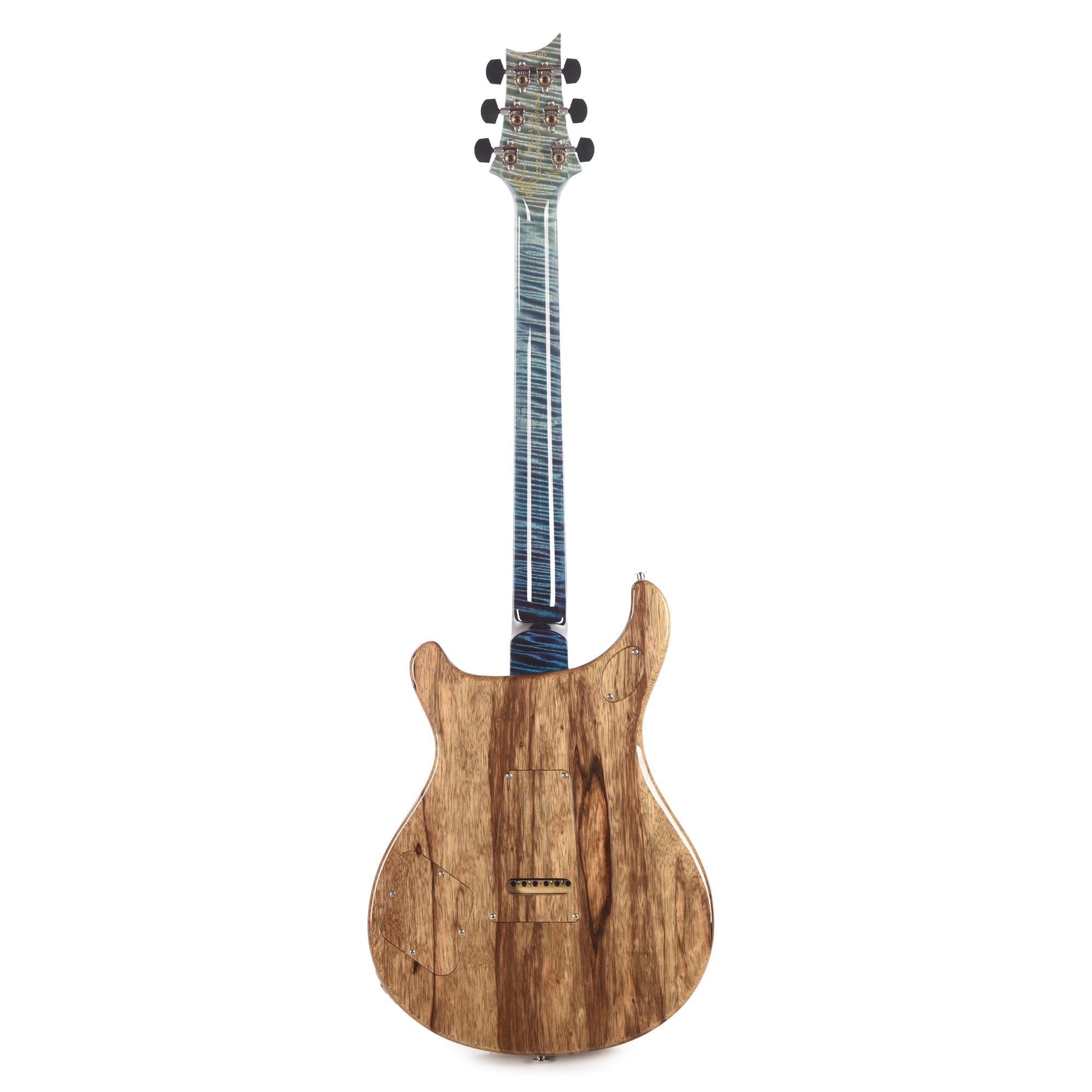 PRS Private Stock #12227 McCarty 594 One Piece Curly Maple/Black Limba Aqua Violet Dragon's Breath w/Birds of a Feather Electric Guitars / Solid Body