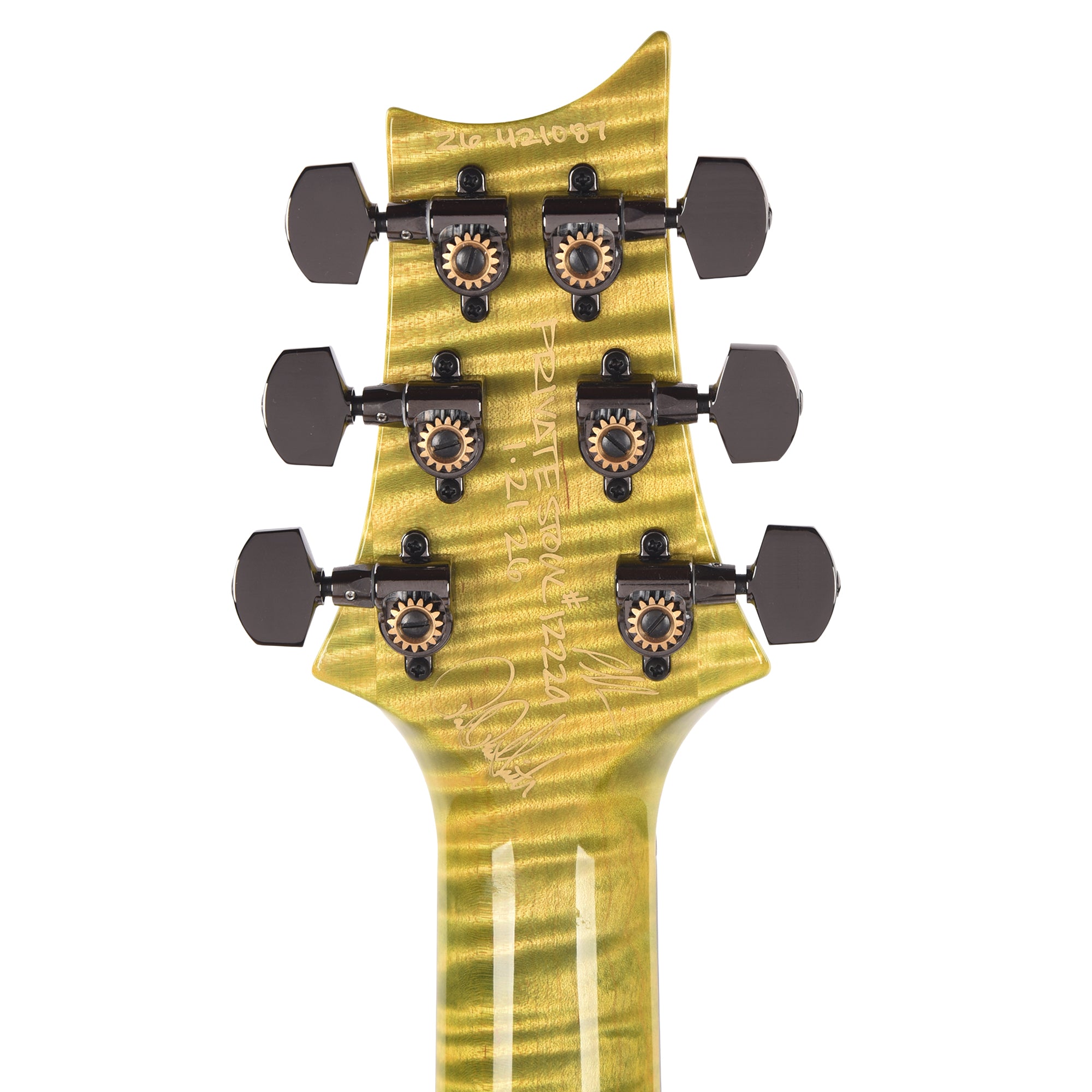 PRS Private Stock #12229 Custom 24 Maple Burl/African Mahogany Rainforest Glow w/Matching Neck Back Electric Guitars / Solid Body