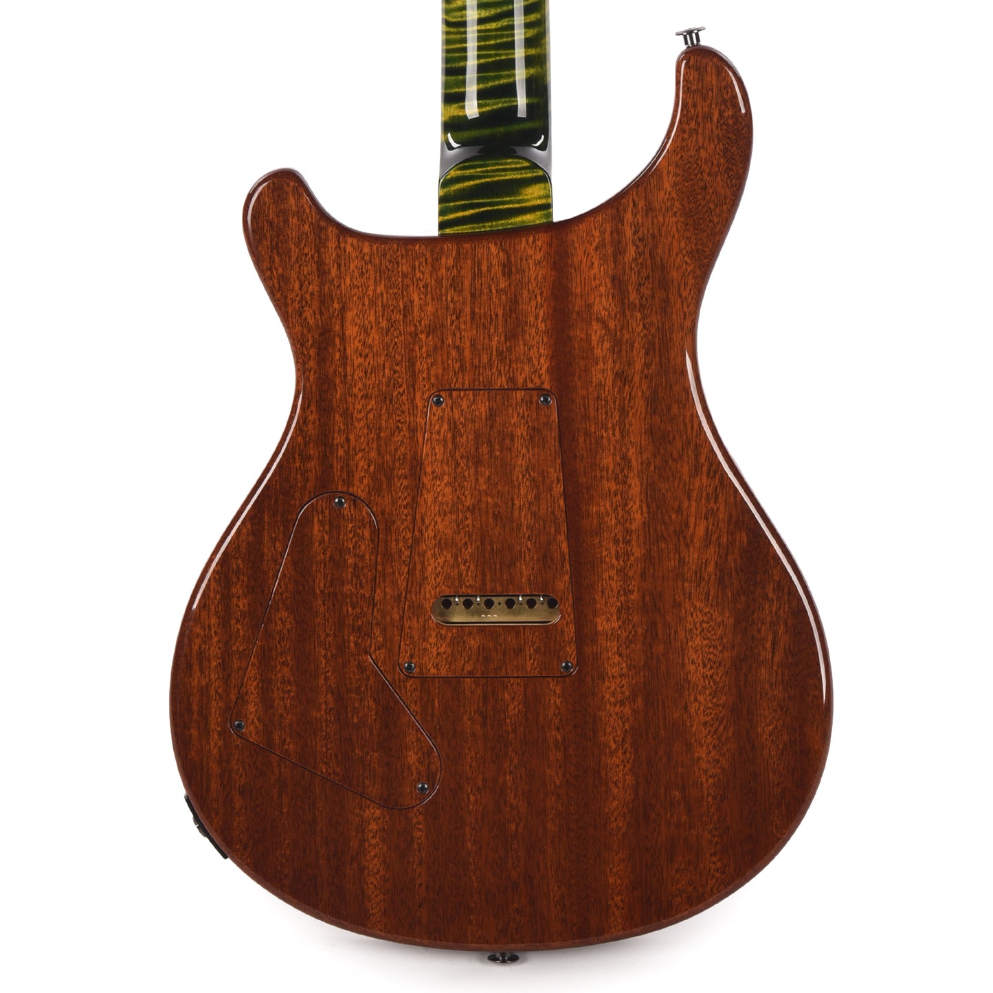 PRS Private Stock #12229 Custom 24 Maple Burl/African Mahogany Rainforest Glow w/Matching Neck Back Electric Guitars / Solid Body