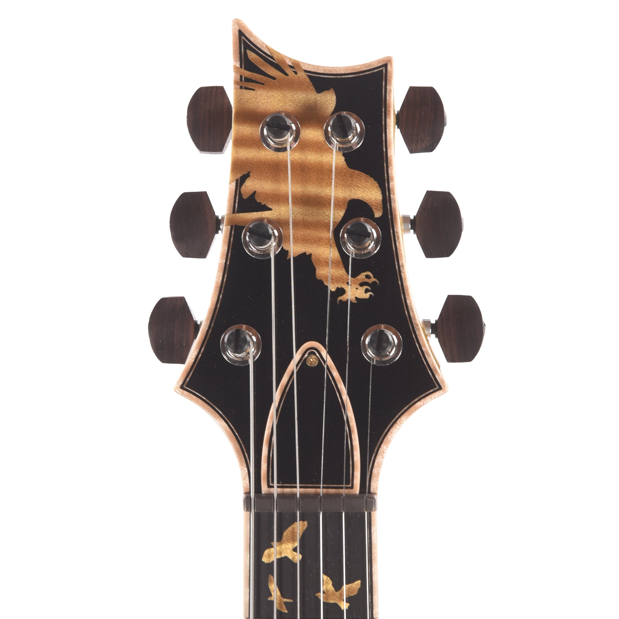 PRS Private Stock #12230 Custom 24 Curly Maple/Swamp Ash Tiger Eye Glow w/Reverse Birds of a Feather Inlays Electric Guitars / Solid Body