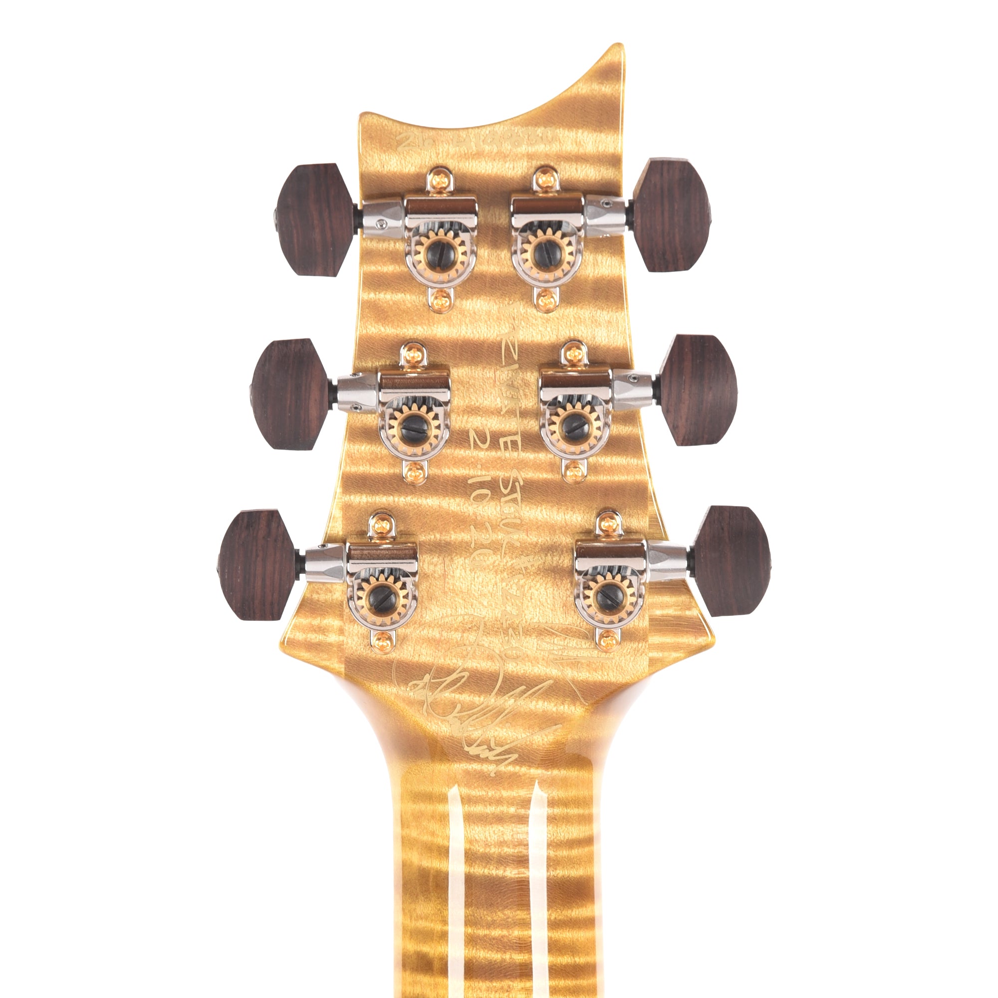 PRS Private Stock #12230 Custom 24 Curly Maple/Swamp Ash Tiger Eye Glow w/Reverse Birds of a Feather Inlays Electric Guitars / Solid Body