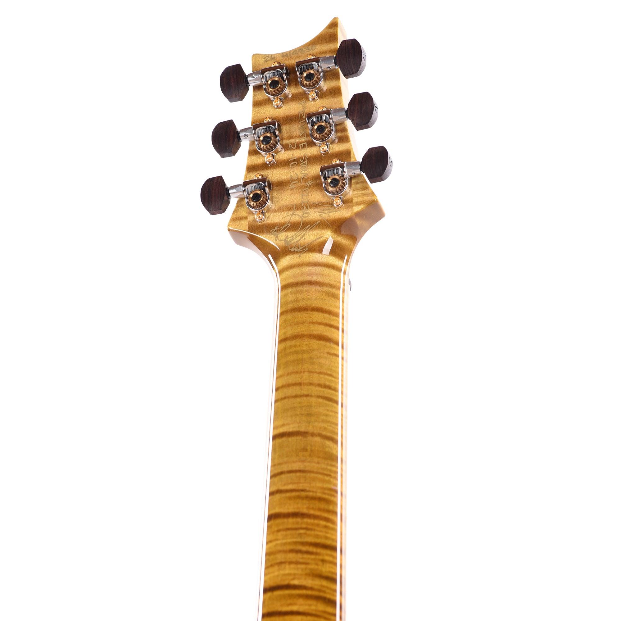 PRS Private Stock #12230 Custom 24 Curly Maple/Swamp Ash Tiger Eye Glow w/Reverse Birds of a Feather Inlays Electric Guitars / Solid Body