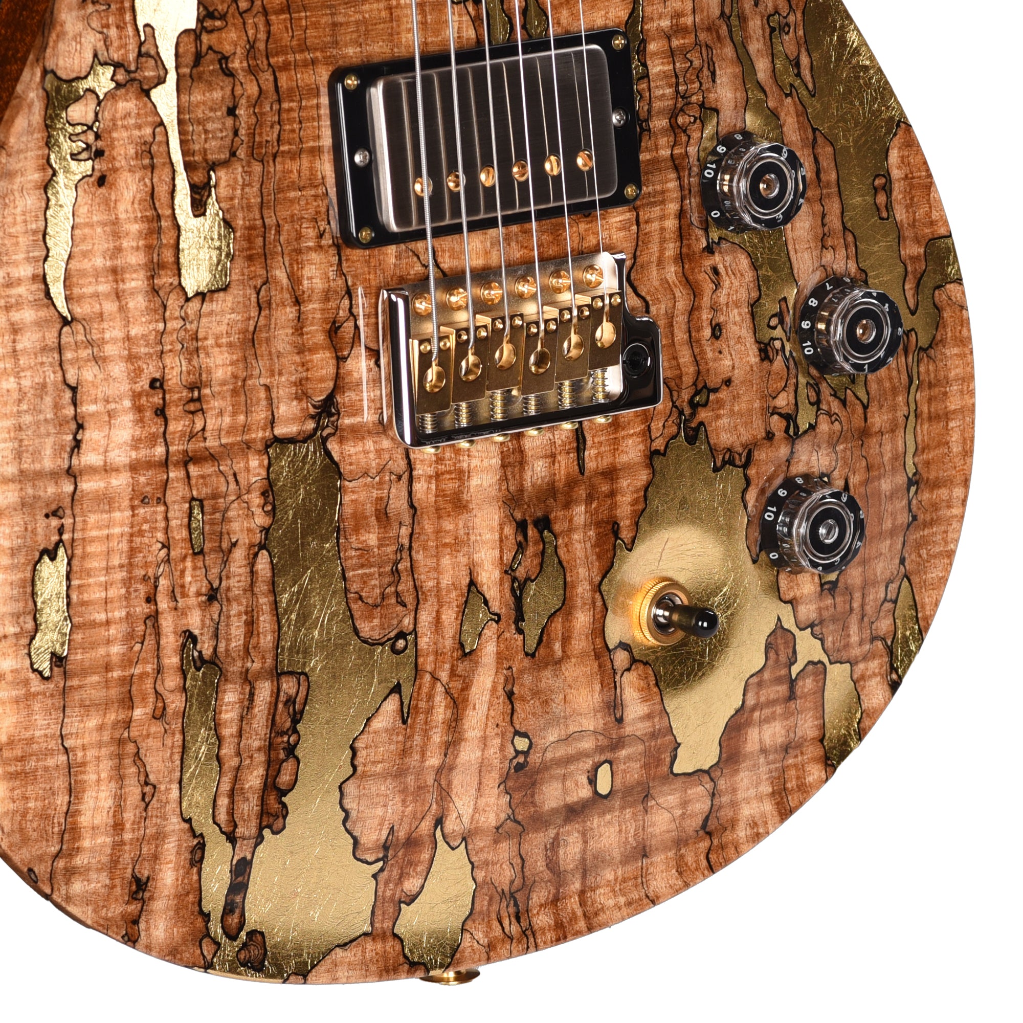 PRS Private Stock #12231 DGT Spalted Maple/African Mahogany Natural w/Gold Leaf Paint & Hormigo Neck Electric Guitars / Solid Body