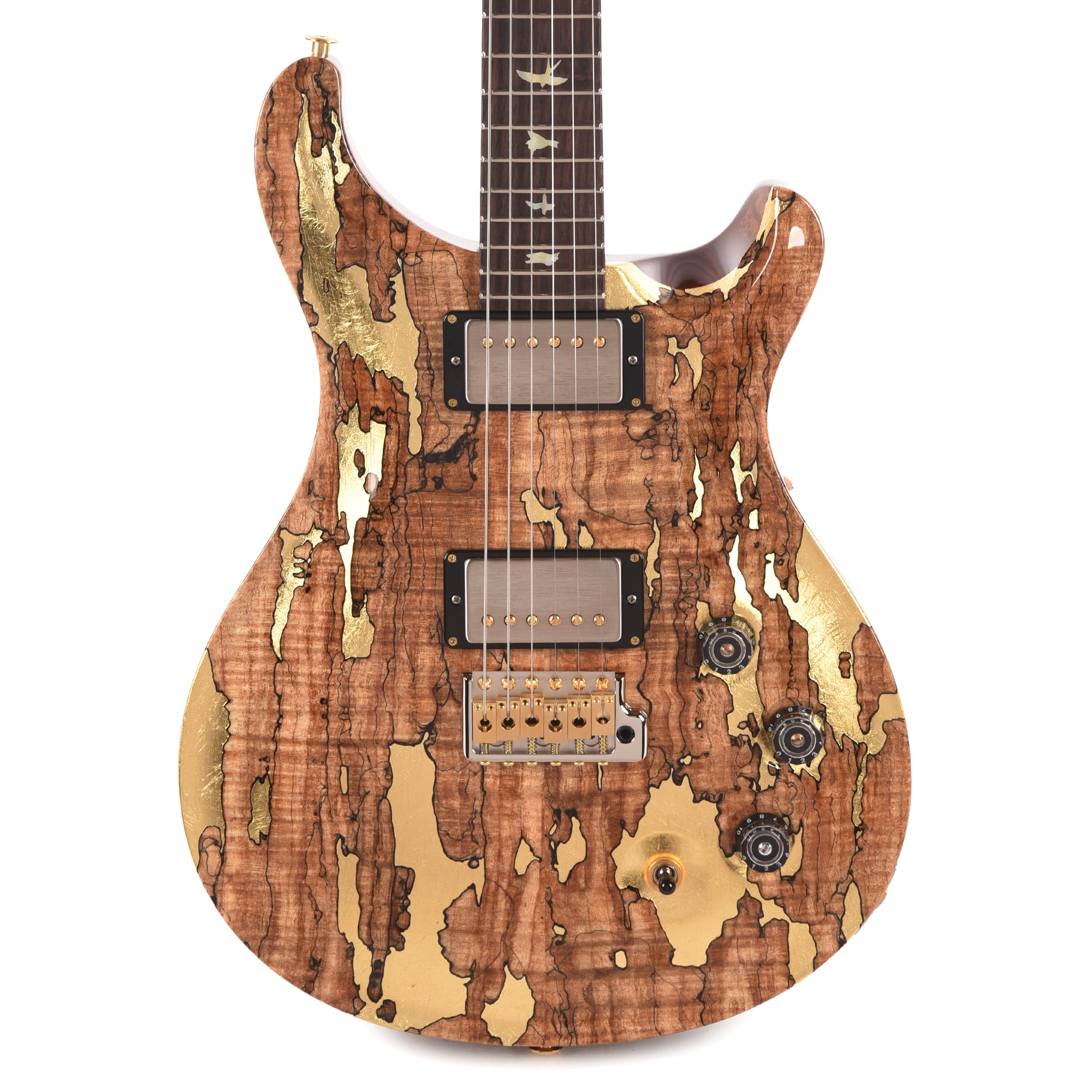 PRS Private Stock #12231 DGT Spalted Maple/African Mahogany Natural w/Gold Leaf Paint & Hormigo Neck Electric Guitars / Solid Body