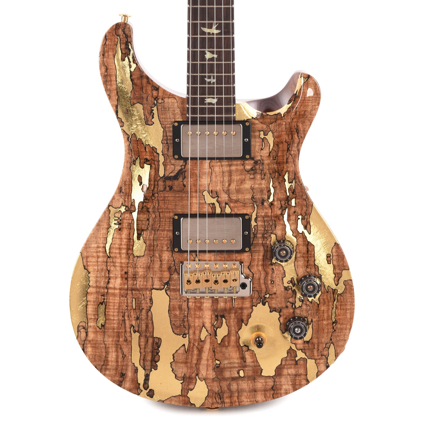 PRS Private Stock #12231 DGT Spalted Maple/African Mahogany Natural w/Gold Leaf Paint & Hormigo Neck Electric Guitars / Solid Body
