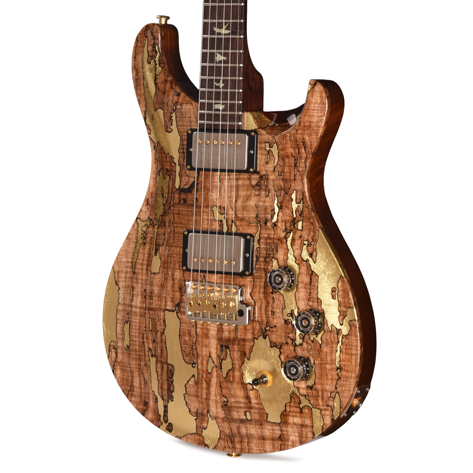 PRS Private Stock #12231 DGT Spalted Maple/African Mahogany Natural w/Gold Leaf Paint & Hormigo Neck Electric Guitars / Solid Body