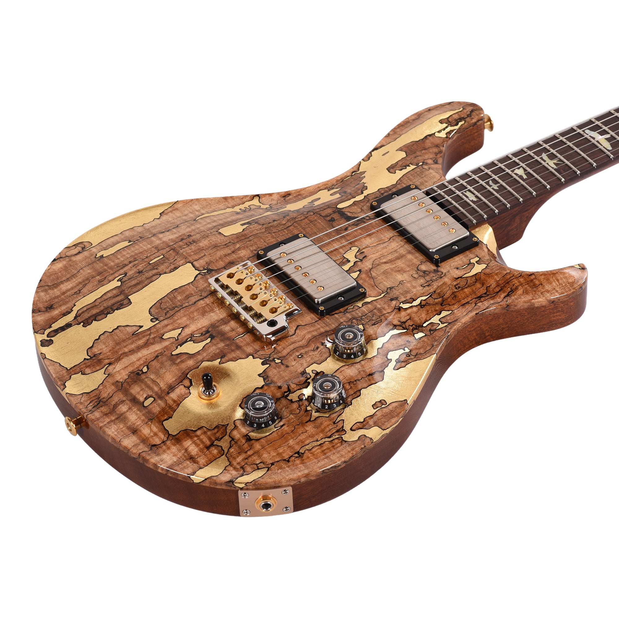 PRS Private Stock #12231 DGT Spalted Maple/African Mahogany Natural w/Gold Leaf Paint & Hormigo Neck Electric Guitars / Solid Body