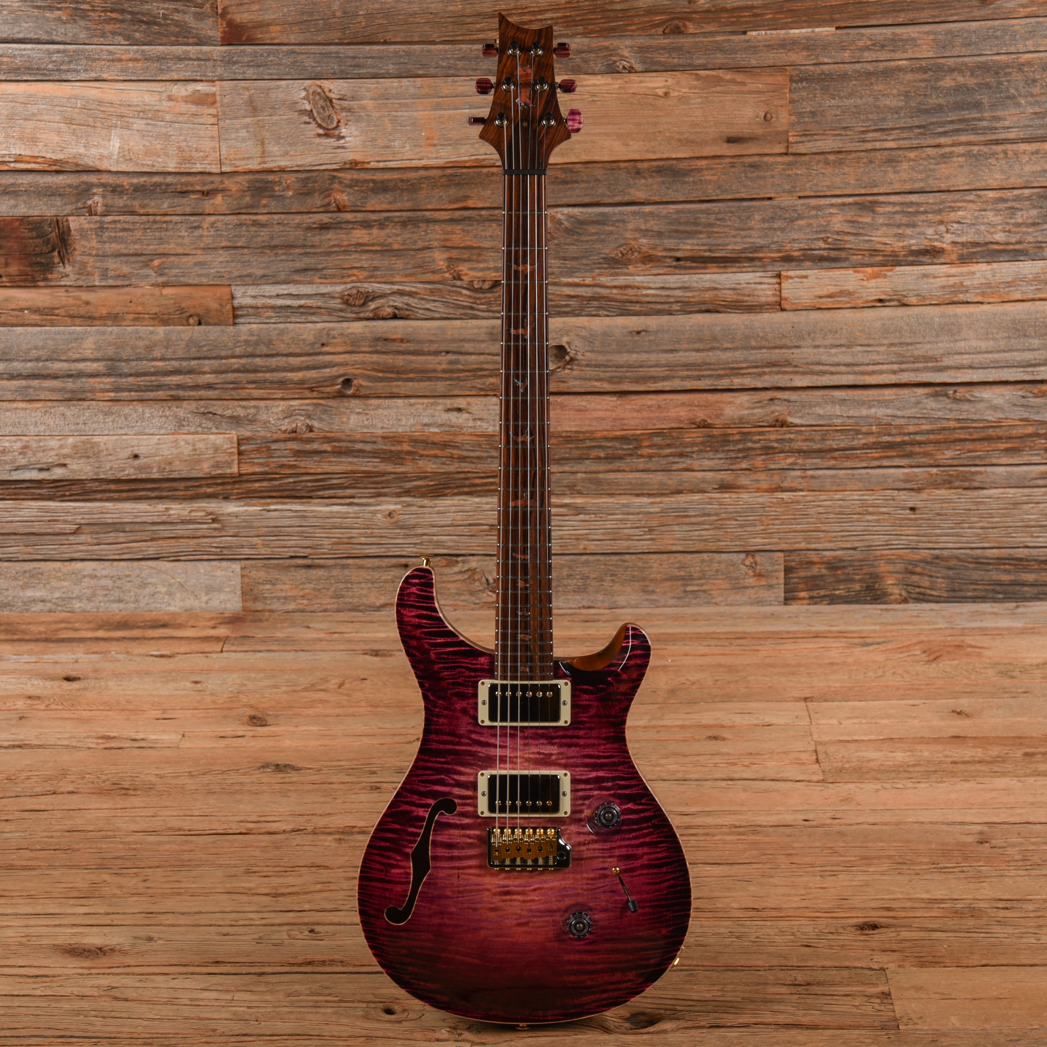 PRS Private Stock #9436 Custom 24 Semi-Hollow Faded Pomegranate 2022 Electric Guitars / Solid Body