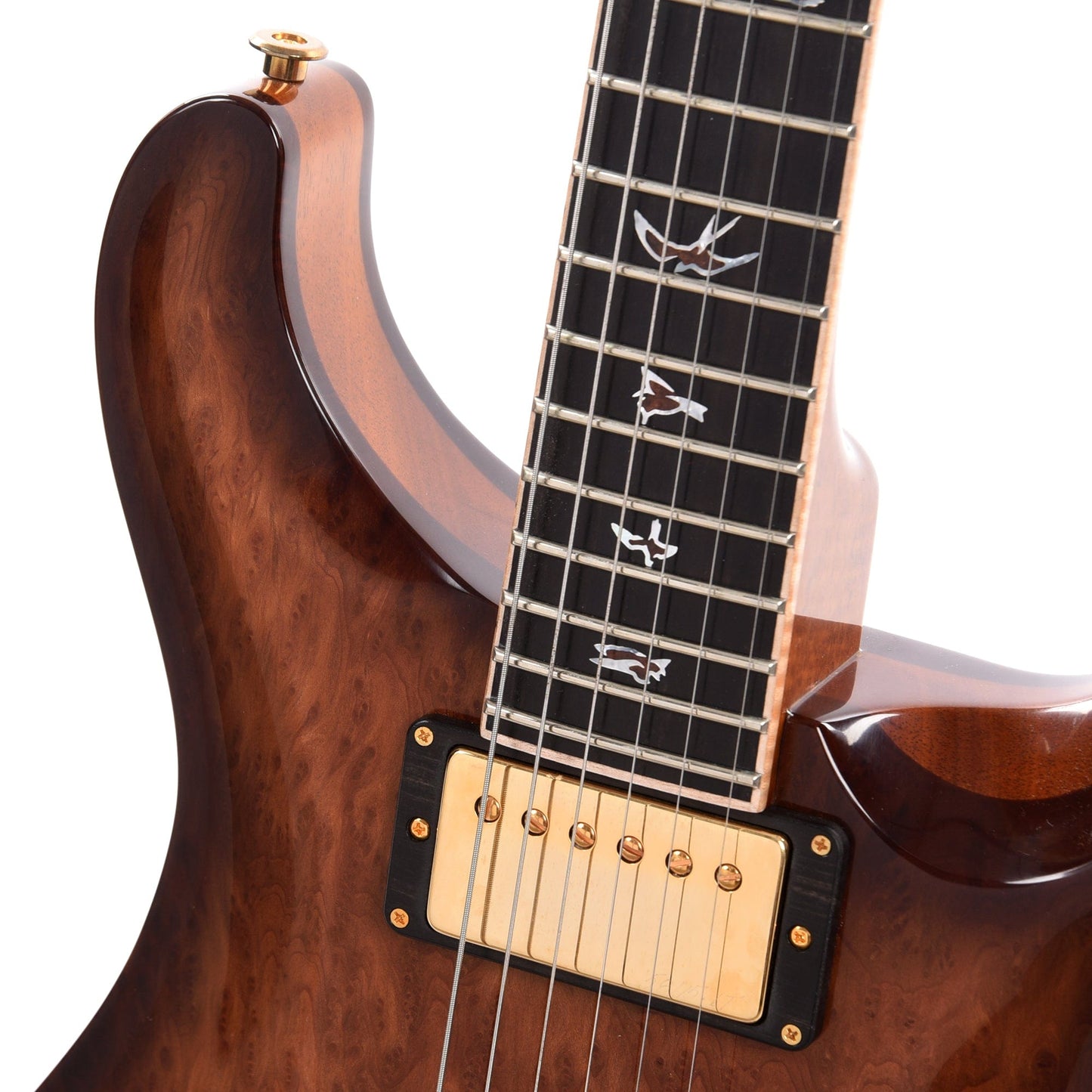PRS Private Stock Hollowbody II Piezo Redwood Burl Natural w/Wrap Around Micro Burst Electric Guitars / Solid Body