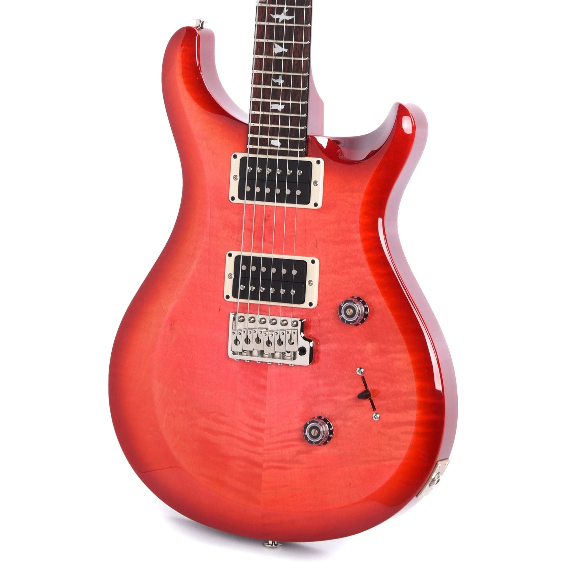PRS S2 10th Anniversary Custom 24 Bonni Pink/Cherry Burst Electric Guitars / Solid Body