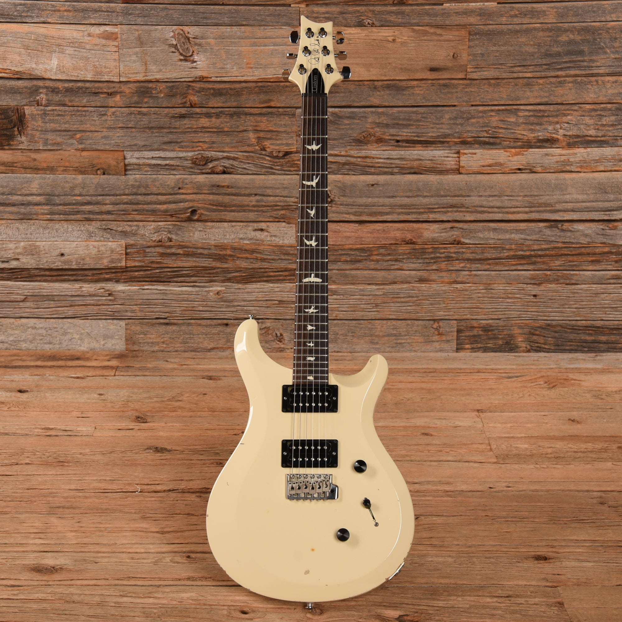 PRS S2 Custom 24 Antique White 2014 Electric Guitars / Solid Body