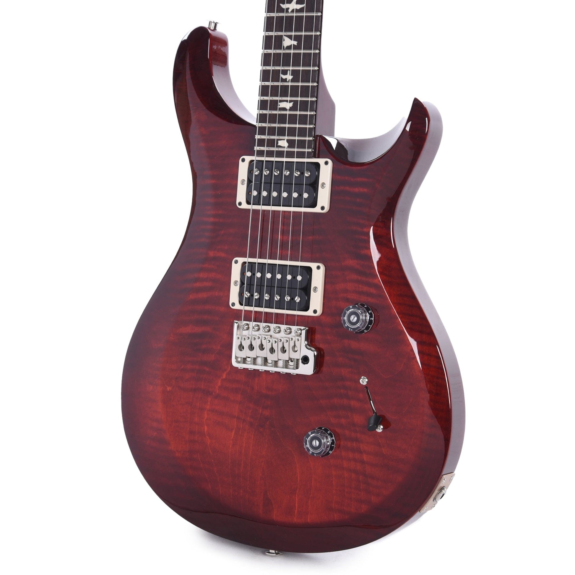 PRS S2 Custom 24 Fire Red Burst Electric Guitars / Solid Body