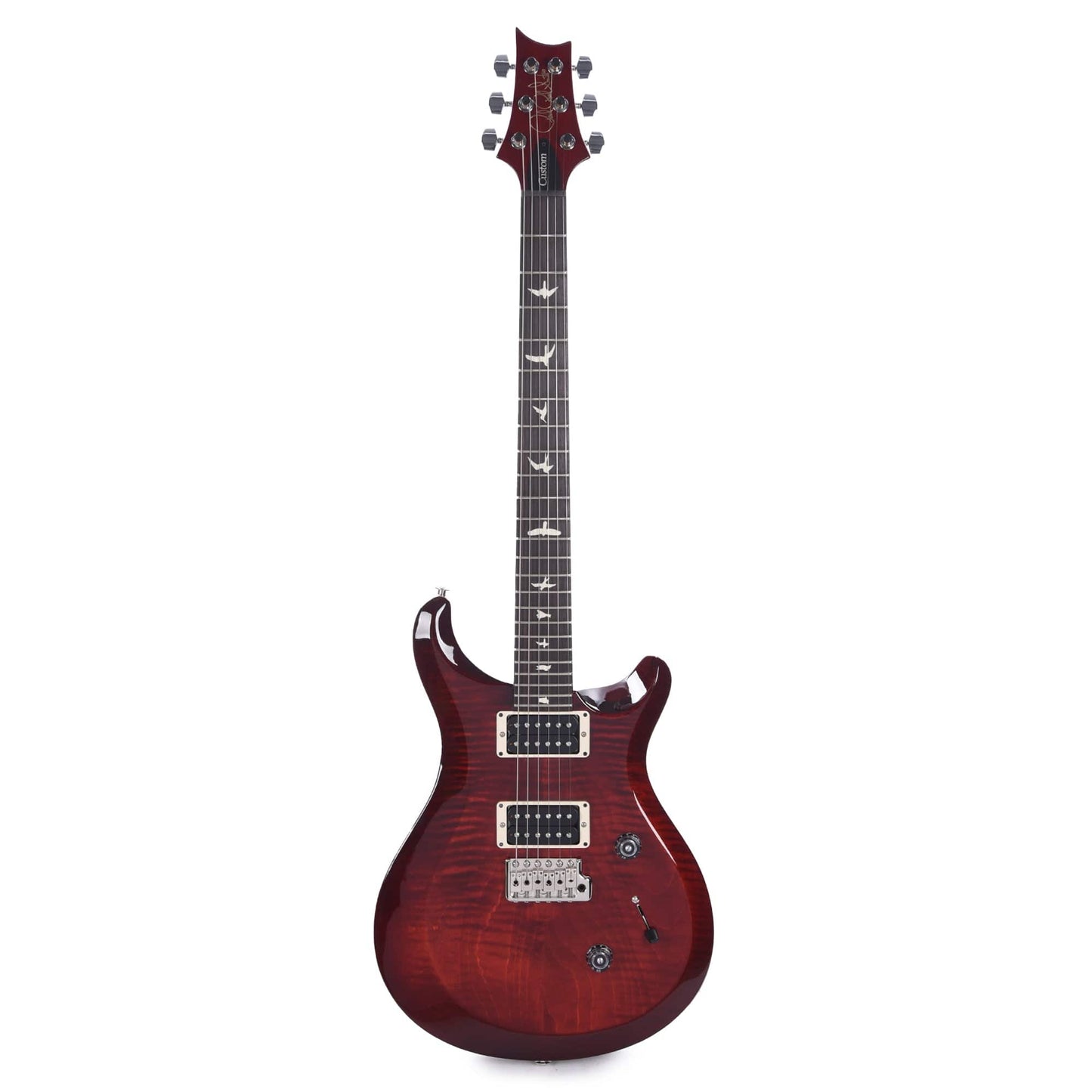 PRS S2 Custom 24 Fire Red Burst Electric Guitars / Solid Body