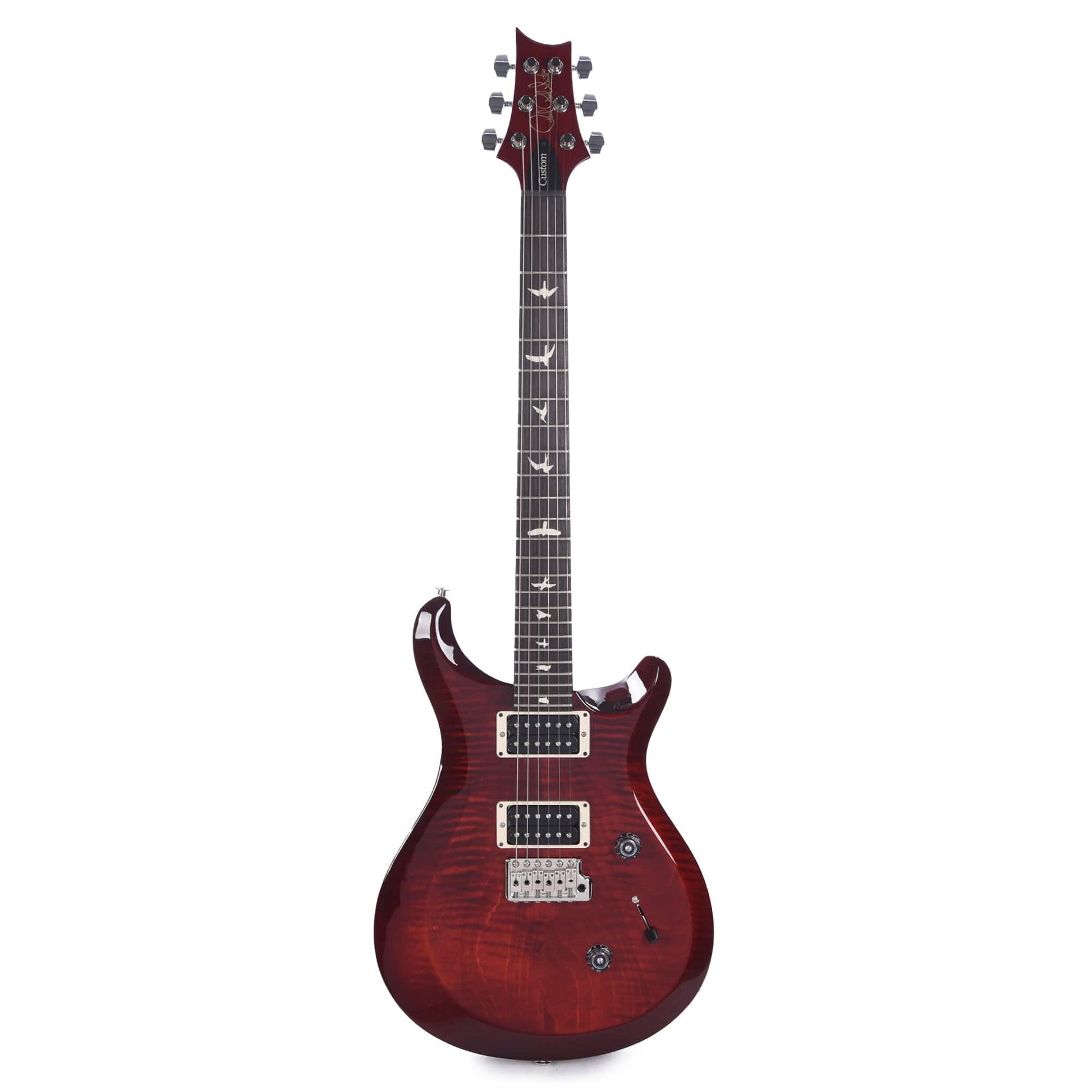 PRS S2 Custom 24 Fire Red Burst Electric Guitars / Solid Body