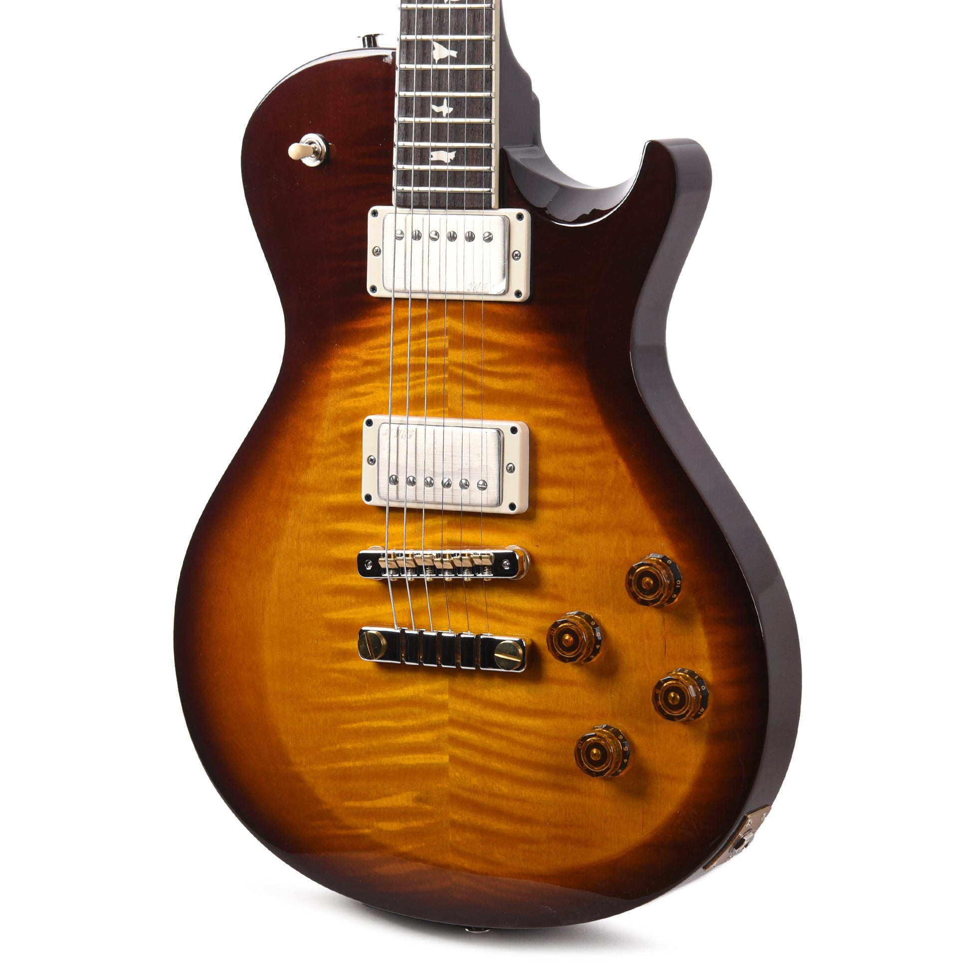 PRS S2 McCarty 594 Singlecut Honey Gold Burst Electric Guitars / Solid Body