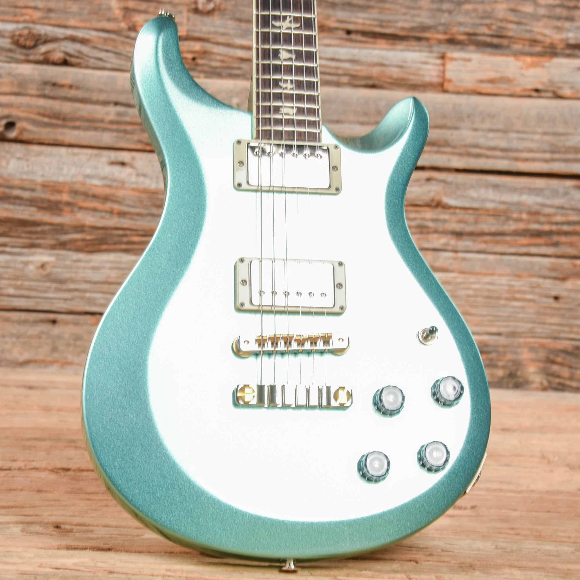 PRS S2 McCarty 594 Thinline Frost Green Metallic 2023 Electric Guitars / Solid Body