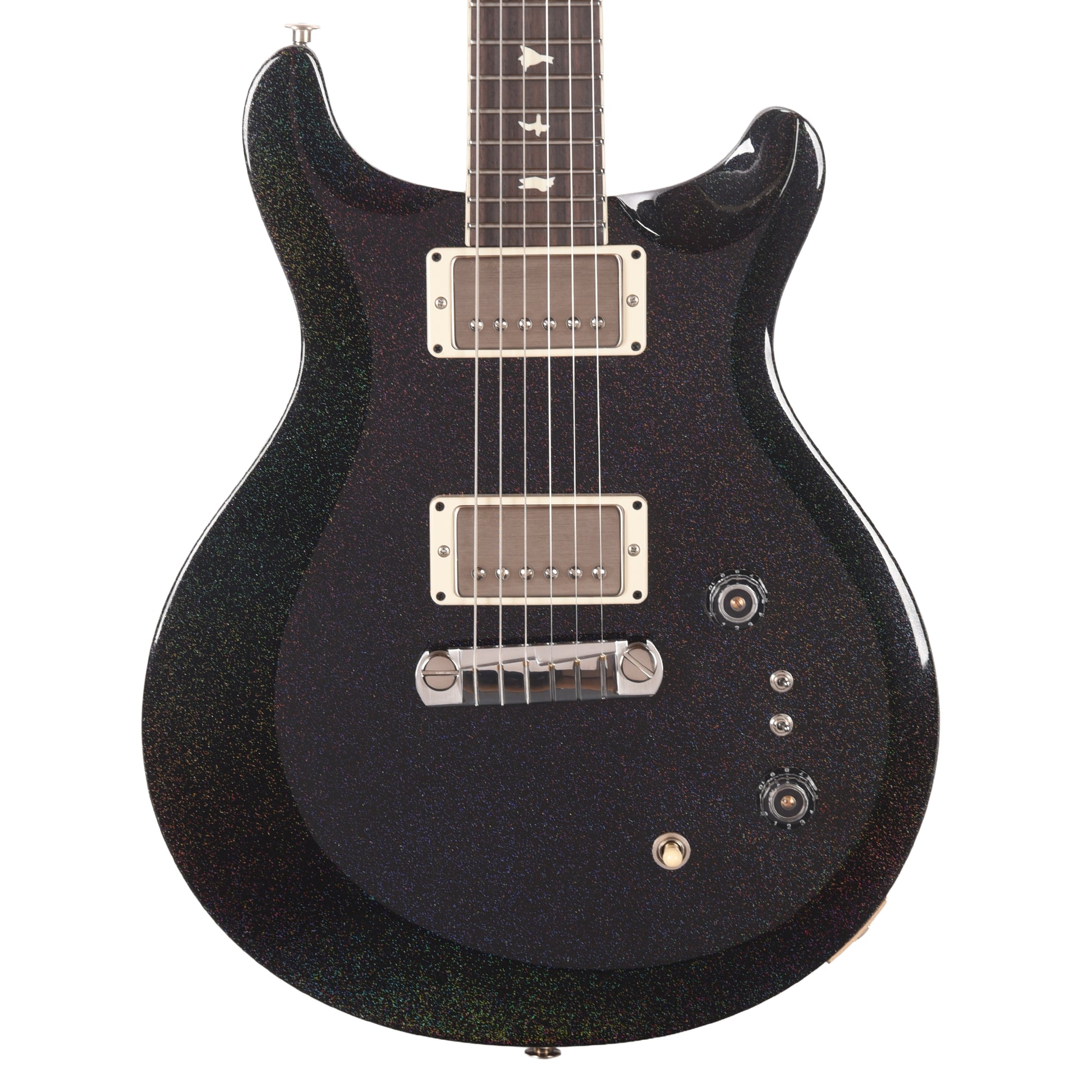 PRS S2 Mira 594 Black Rainbow Holoflake Electric Guitars / Solid Body
