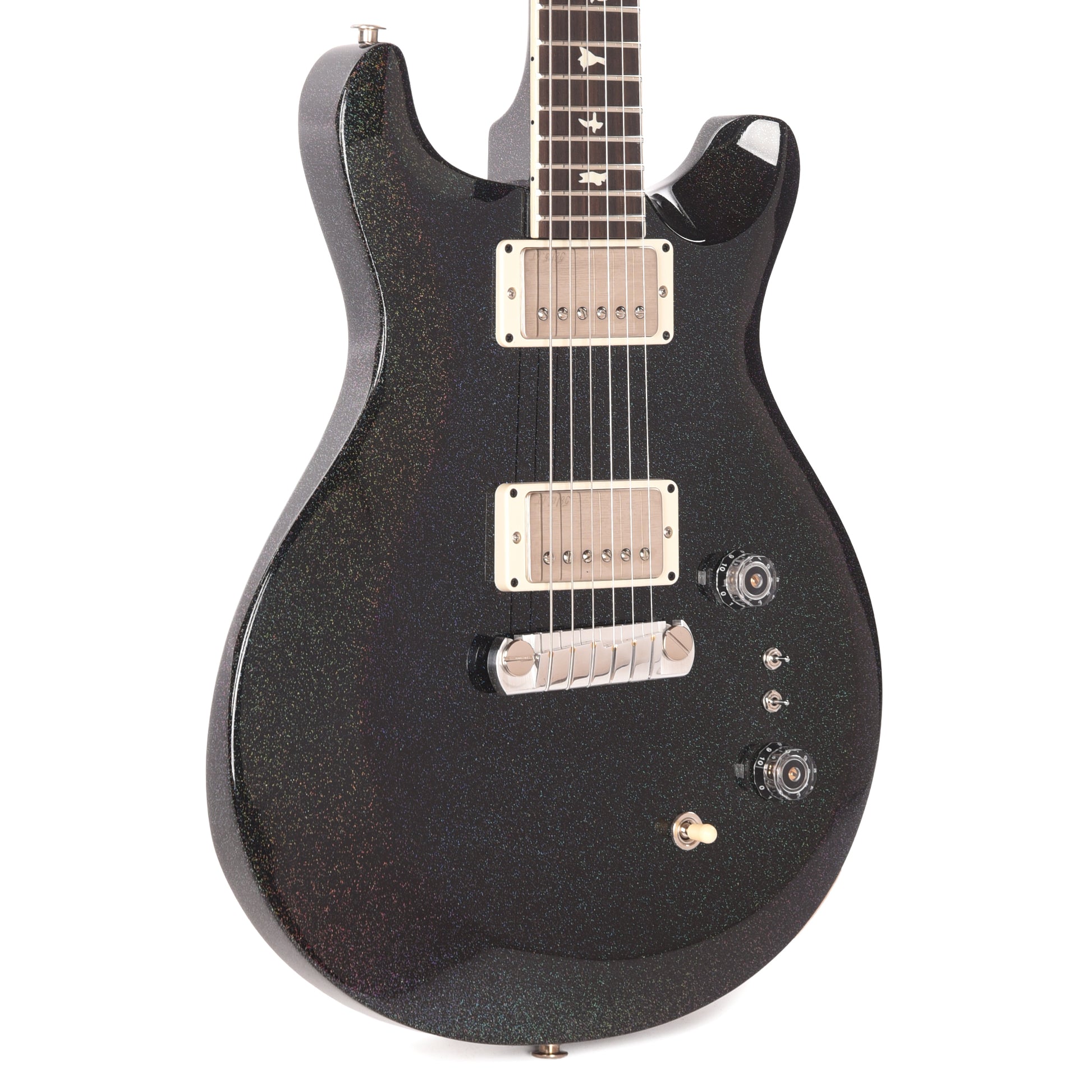 PRS S2 Mira 594 Black Rainbow Holoflake Electric Guitars / Solid Body