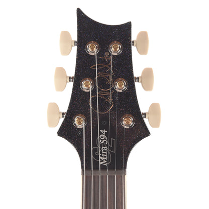 PRS S2 Mira 594 Black Rainbow Holoflake Electric Guitars / Solid Body